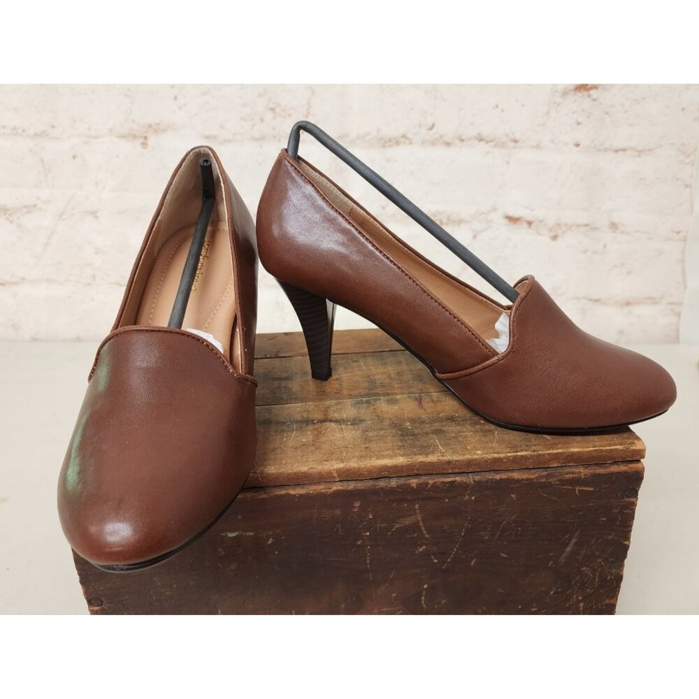 New Brown Shoes Comfortview Pumps Size 6.5